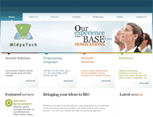 Tablet Screenshot of midyatech.com